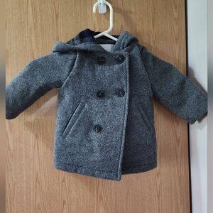 Edgehill Collection Grey Pea Coat